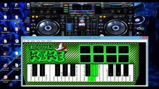 Prueba del piano del super KiKe 2016 Loop trax - 4x4 En concierto