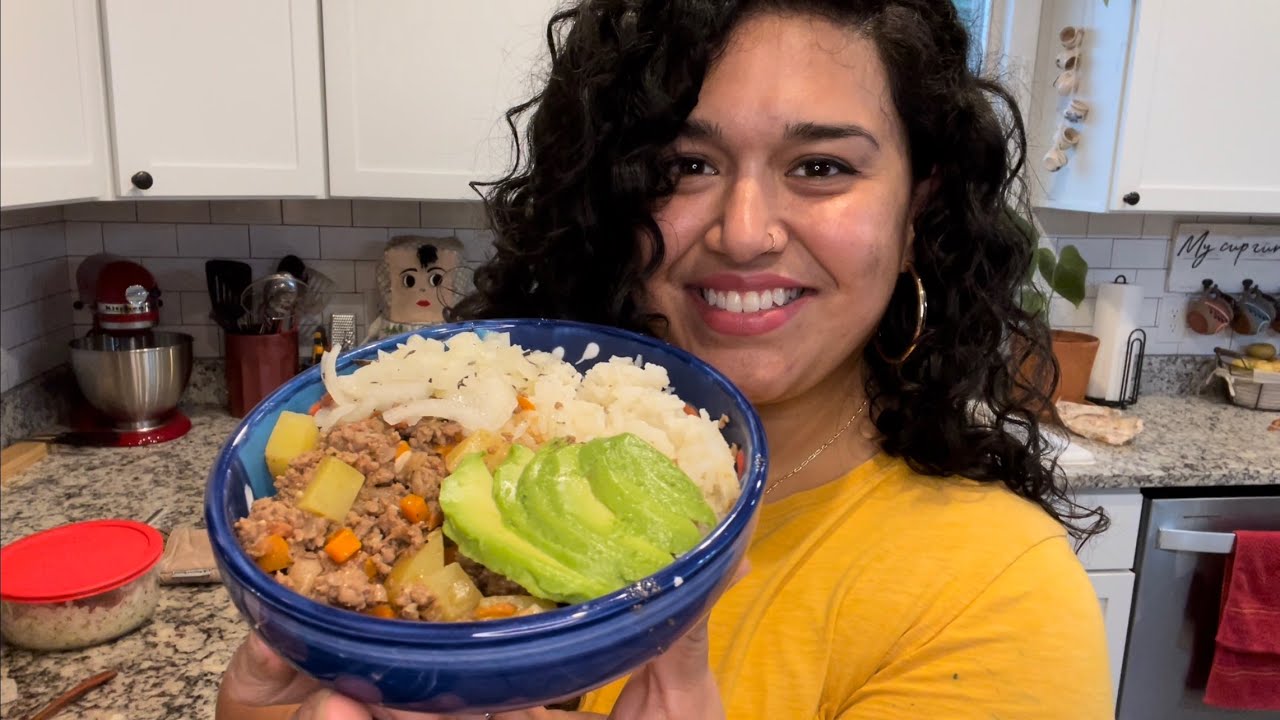 Picadillo and White Rice! EASY 30 minute GROUND BEEF recipe! YouTube