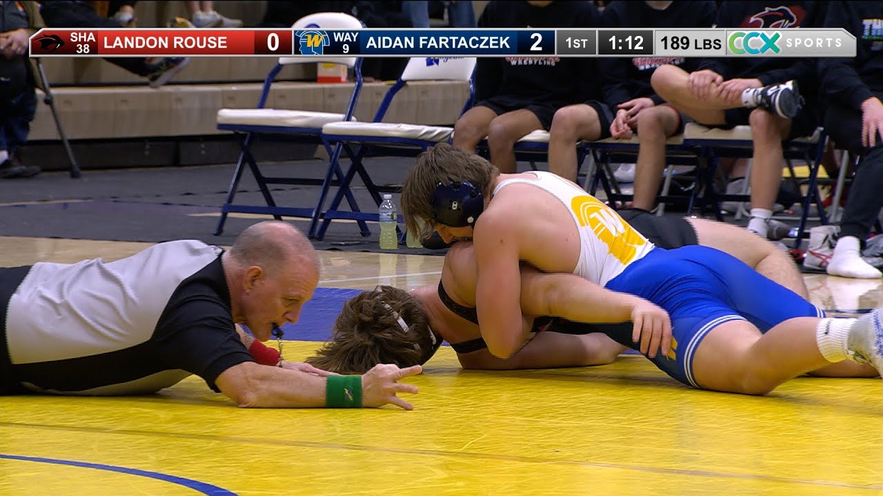 Wayzata Wrestling - Aidan Fartaczek's Takedown