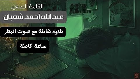 القرآن الكريم مع صوت المطر ⛈️ القارئ الشيخ عبدالله أحمد شعبان 😴 تلاوات مجمعة لمدة ساعة كاملة