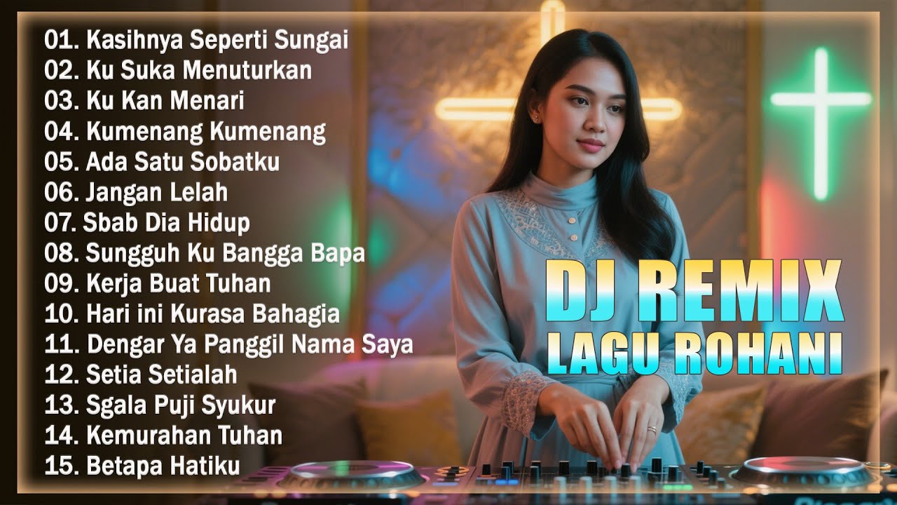 Lagu Remix Rohani Terbaik Dan Terpopuler Sepanjang Masa ❤️❤️❤️ DJ REMIX ROHANI SPESIAL TEMAN SANTAI