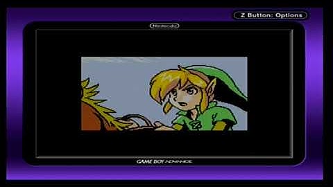 Nintendo Game Boy Color The Legend of Zelda: Oracle of Seasons Intro - Opening