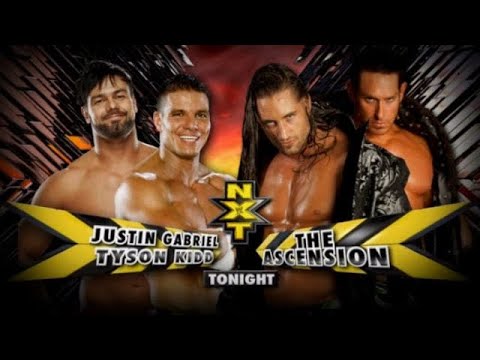 The Ascension (Conor & Thom Latimer) vs. Justin Gabriel (PJ Black) & Tyson Kidd