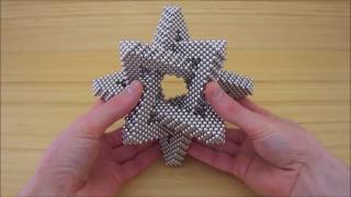 Regular Polylink of Four Triangles (Zen Magnets)