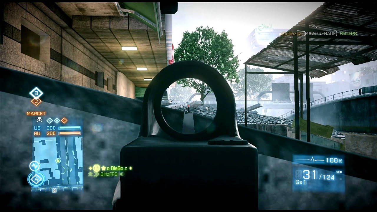 BF3: 5v5 Bazaar (Both Rounds)