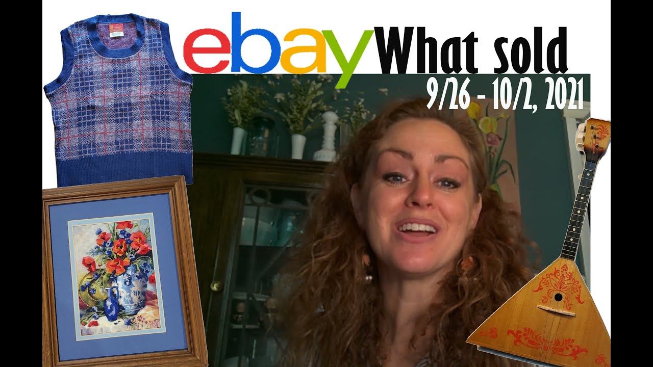 WHAT SOLD Sept 29Oct 2, 2021 My Vintage Ebay Store Sales from Thrift, Estate & Garage Sale
