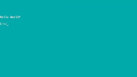 COS2621 - DOSBox Screen and Cursor