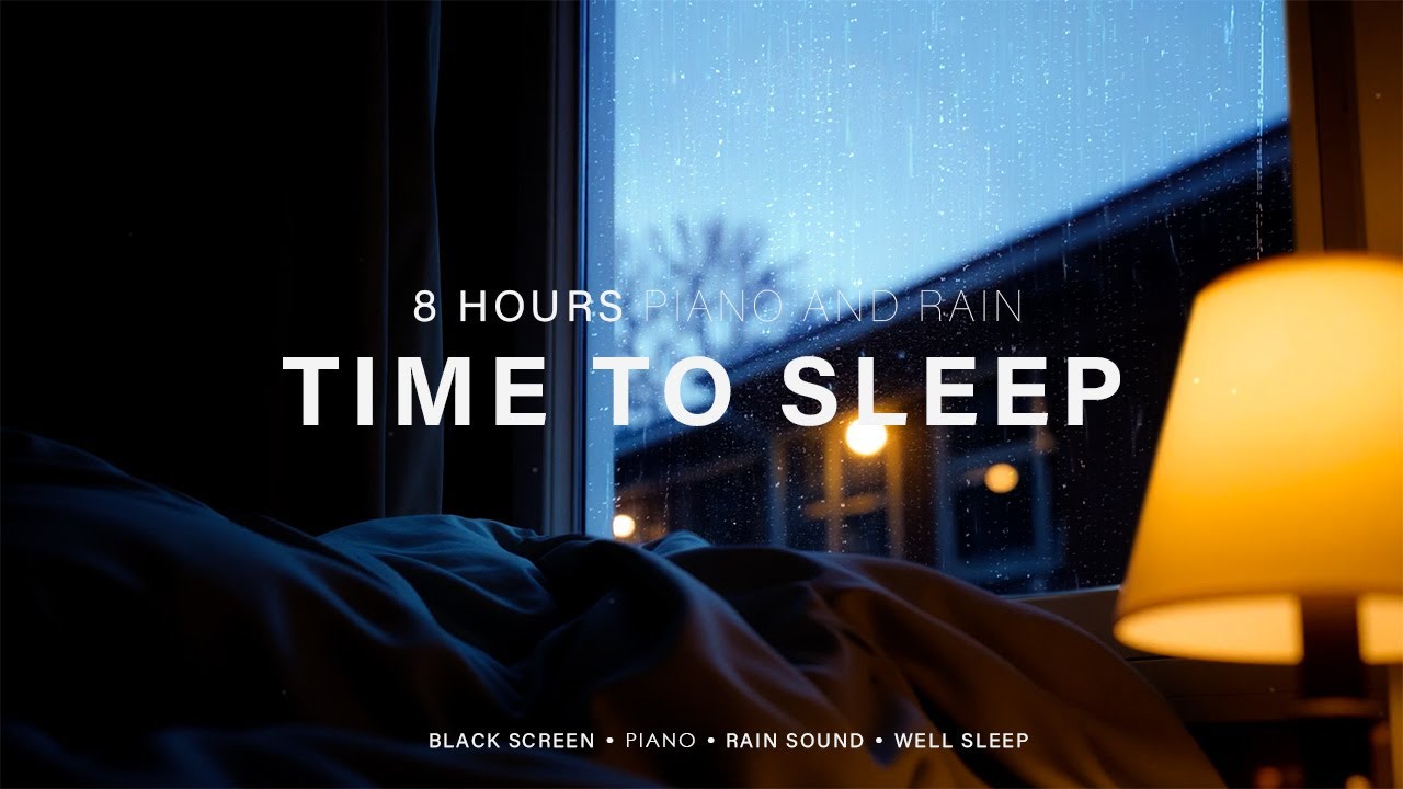 Relaxing with Steady Rain on Windows – Sleeping Music for Focus, Calm Night & Stress Relief #05