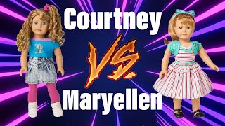 Courtney VS Maryellen ~American Girl Doll Comparison