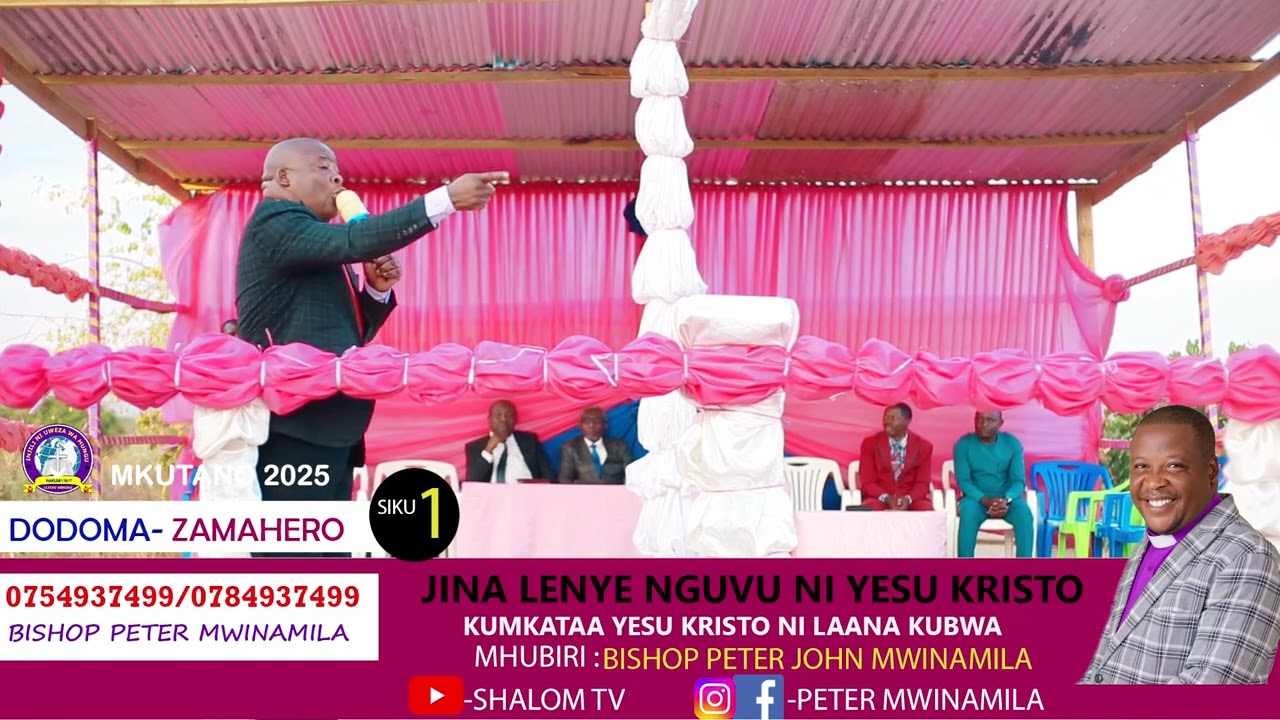 Bishop Mwinamila, Crusade Dodoma 2