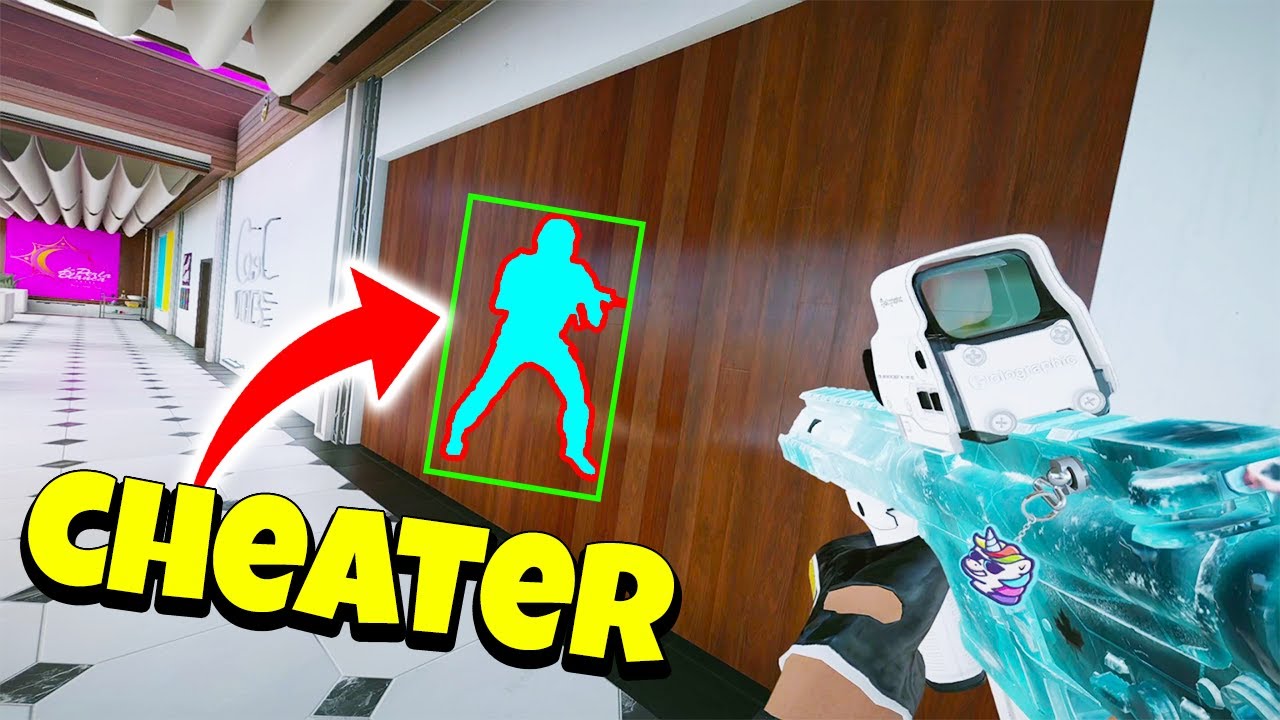 HACKING BACK against a Dirty Cheater in R6 - YouTube