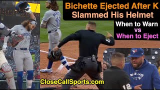 E39 - Bo Bichette Ejected For Helmet Slam Umpire Jonathan Parra Deemed Extremely Severe