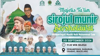 Semampiran grabag bersholawat bersama majlis Gandrung nabi