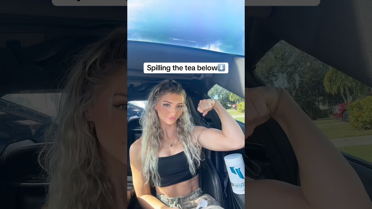 💊😳Here’s what actually happened… hit new PRS, regulated my cycle, and booty grew.  #creatine