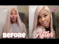 Quick Transformation 😍 I WENT BLONDE?! 👀 ft. Ali Grace Hair