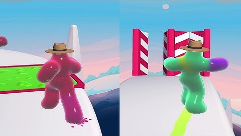 Blob Runner 3D - All levels Gameplay Android,iOS New Update ( level 158-159)