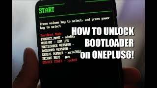 How to Unlock Bootloader on OnePlus 6! [Windows/Mac/Linux]