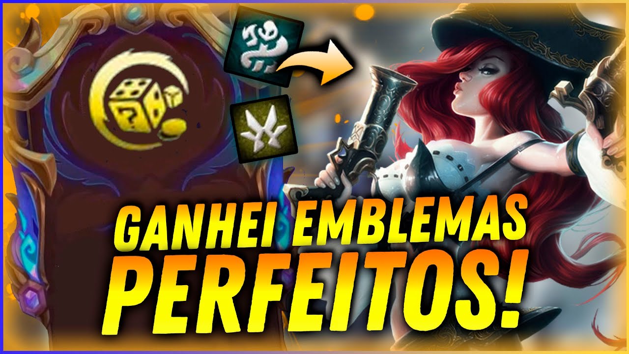 GANHEI DOIS EMBELMAS 