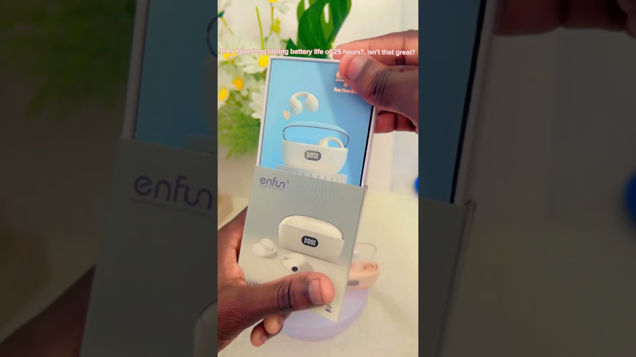 Best affordable earbuds, EnFun clip on earbuds 