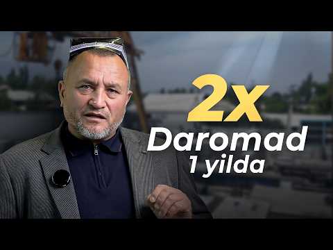 DAROMAD 2X (1 YILDA) | RIVOJ 98 | IBRAHIM GULYAMOV