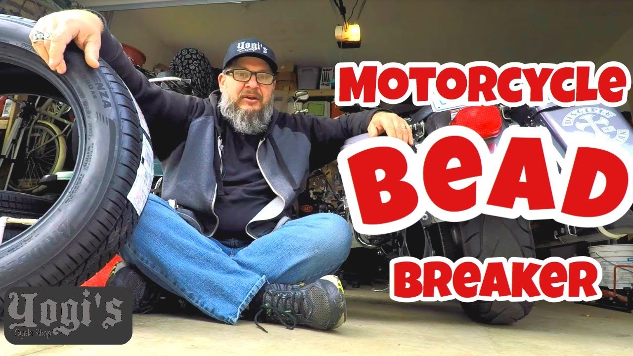 Motorcycle Tire Bead Breaking YouTube