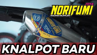 KNALPOT BARU NORIFUMI TORC Honda CRF 150L   check sound! Knalpot terbaik 2021