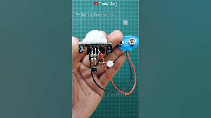 PIR Motion Sensor | PIR Motion Sensor Light Switch|PIR Motion Sensor Project|PIR Motion Sensor Light