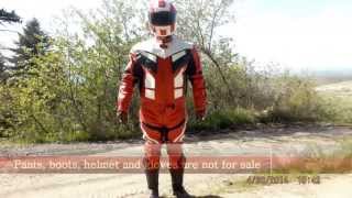 New red and white motorcycle jacket for sale