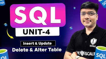 SQL Unit 4: Insert, Update, Delete & Alter Table Explained with Examples