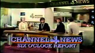 KDFW-TV Dallas (Channel 4) 6pm News Open 1985
