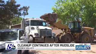 Cleanup continues after flash flooding slams Hidden Valley