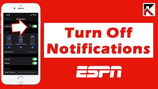 How To Turn Off Notifications ESPN App iPhone screenshot 5