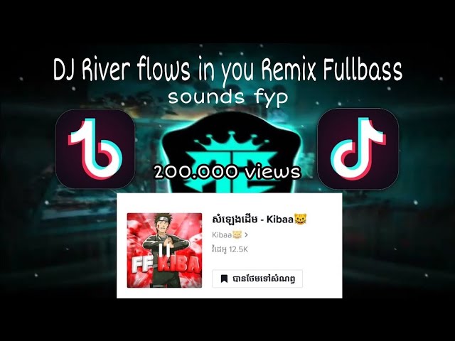 DJ River flows in you remix🎶|| Fullbass🎵|| Sounds fyp🔥🤟 class=