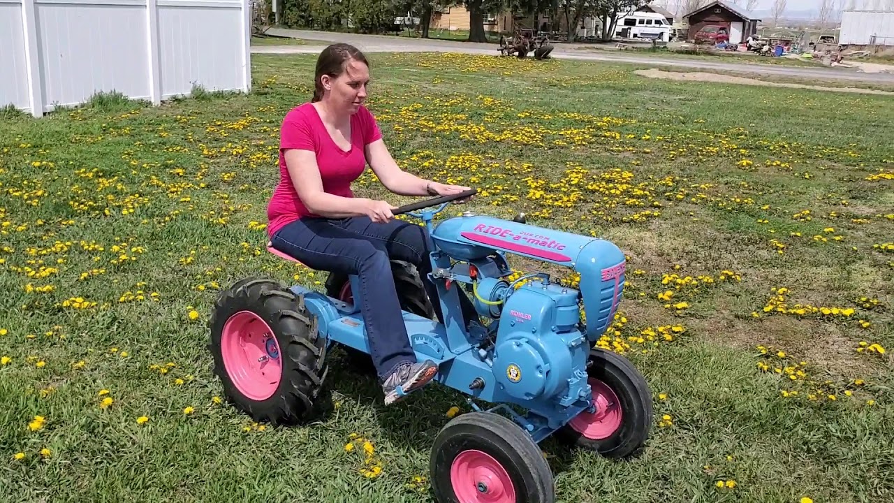 Bolens "Custom" Ride-A-Matic Tractor Build