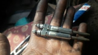 Tata Ace starting problem heater plug (glow plug) change