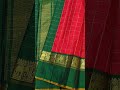 Pure handloom silk saree with pure 2g zari contrast Silkmark Certified 19900