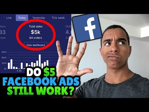 Do $5 Facebook Ads Still Work For Dropshipping? (Facebook Ads 2018)