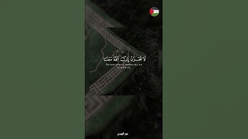 ✨️انّ الله اذا كلف أعان  !❤️🍉#قرآن #اكسبلور #تلاوة_خاشعة #islamic #المصحف #فلسطين #غزة