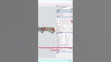 How to Change the Direction of Conveyor in FlexSim