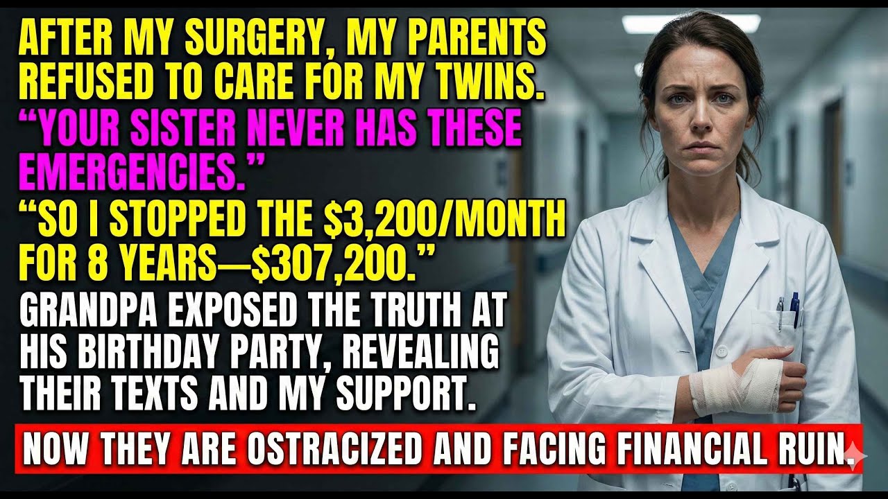 После моей аварии мои родители отказались заботиться о моих близнецах, поэтому я аннулировала нак...