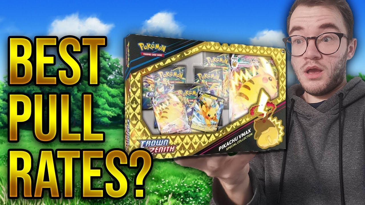 MORE THAN 50% PULL RATE! Crown Zenith Pikachu Special Collection Box