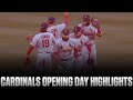 Cardinals 2021 Opening Day Highlights @ Reds