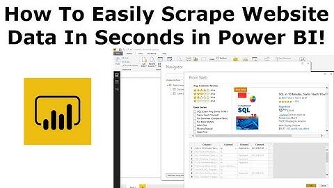 How to Scrape Website Data in Power BI in Seconds!