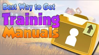 Best Way to Get Training Manuals in Save The World ( STW )
