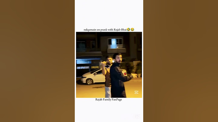 zulqarnain on prank with Rajab Bhai🤣😂|#rajabfamily