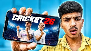 PLAYING CRICKET 26 ON MOBILE 😱🔥🔥