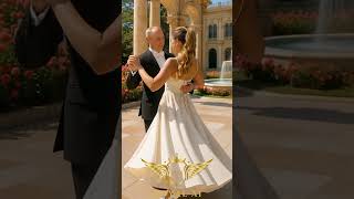 Vladimir Putin Dancing With Alina Kabaeva in the Palace Courtyard