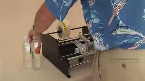 Bottle Matic Label Applicator Video Demo