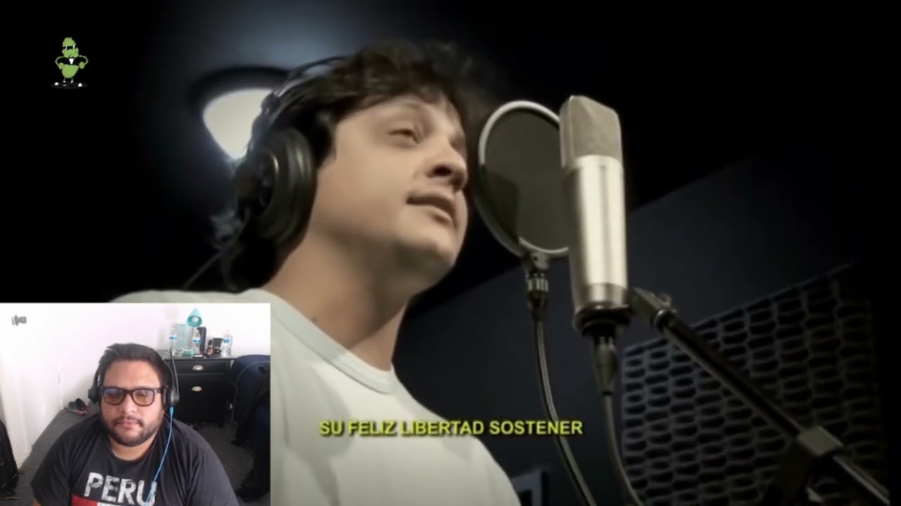 HIMNO ARGENTINO REACCION,  1era vez que lo escuchaba // Versiòn completa