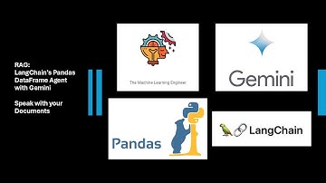 RAG: How to use LangChain’s Pandas DataFrame Agent with Gemini  Pro #machinelearning #datascience